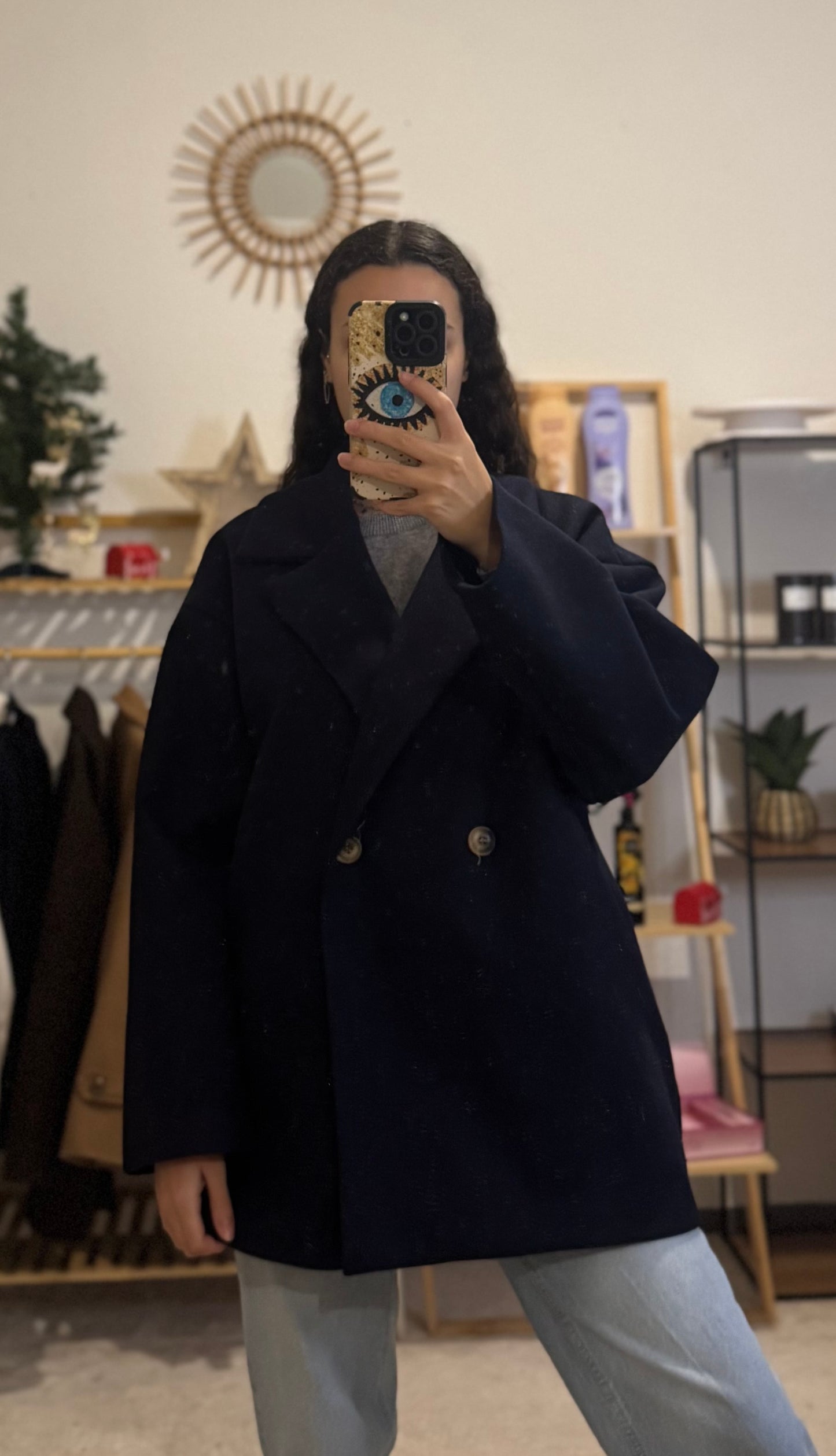 Manteau marine
