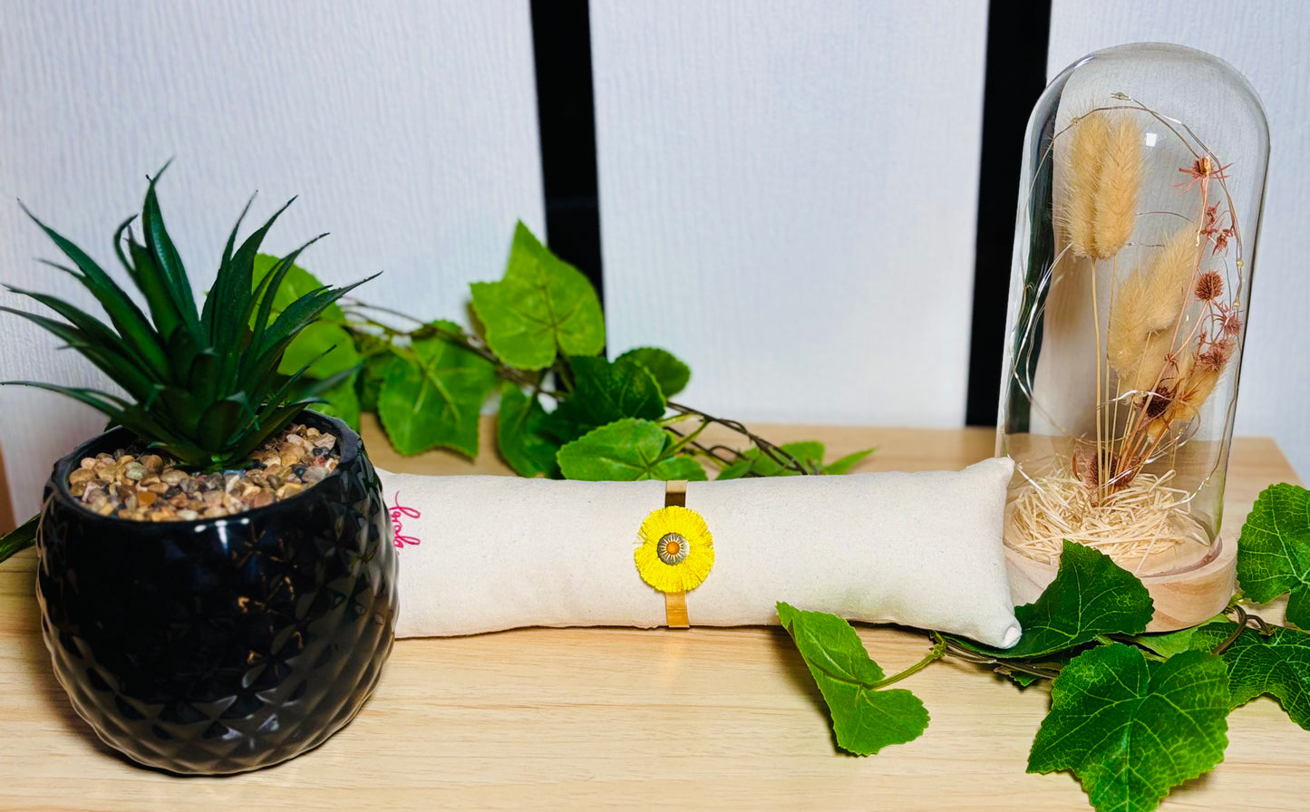 Bracelet bohème jaune