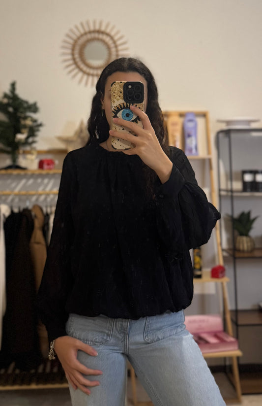 Blouse noir