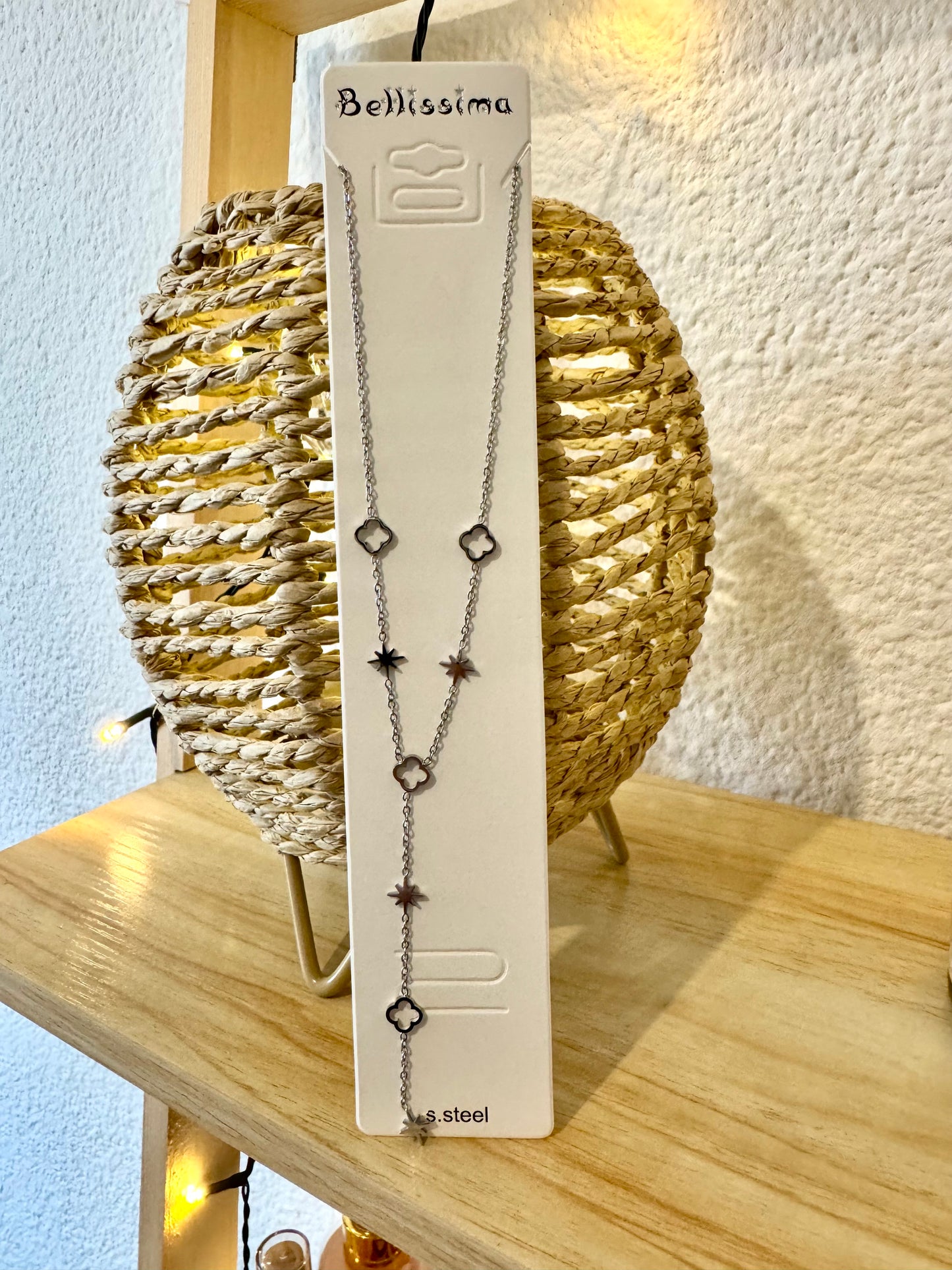 Collier étoile argent